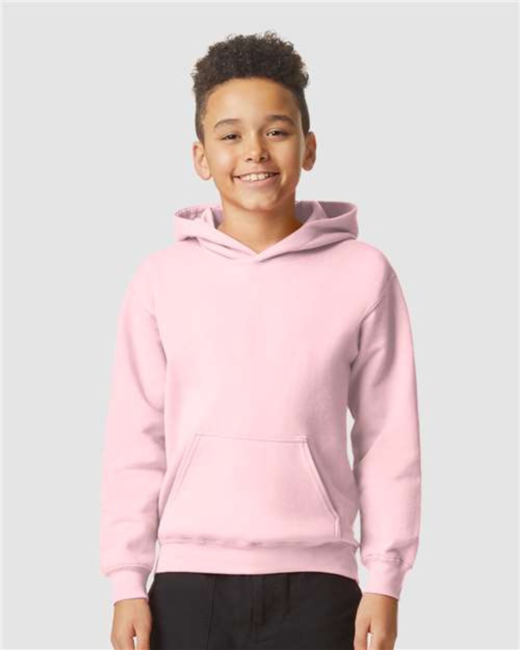 Gildan Youth Softstyle Midweight Long Sleeve Hooded Sweatshirt